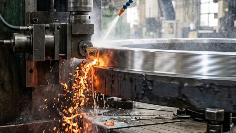 Hammadde Stok ve Dövme Çelik Blok Hazırlığı - Zenkar Makina